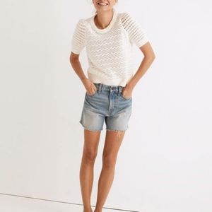 NWT Madewell Relaxed Denim Shorts